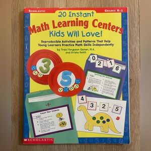 Scholastic Math Learning Centers Grades K-1
